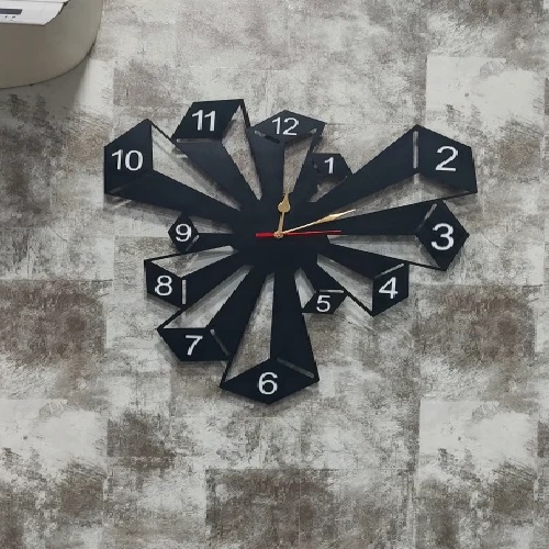 3D Metal Clock